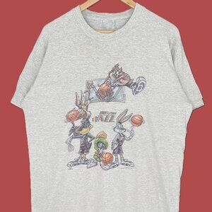UTAH JAZZ X LOONEY Tunes Shirt, Utah Basketball Sweatshirt, All Star Tee